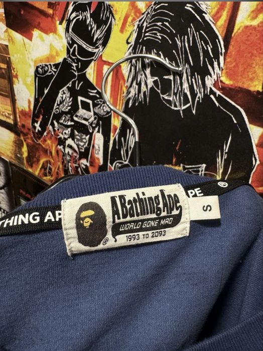 Лонгслив Bape Bathing Ape WGM Shark Camo