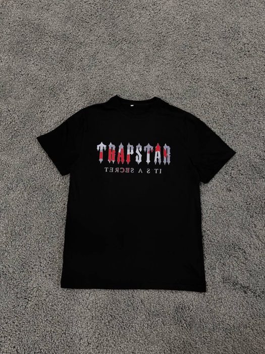 Футболка TRAPSTAR / Футболка Трепстар / Чорна футболка Трапстар