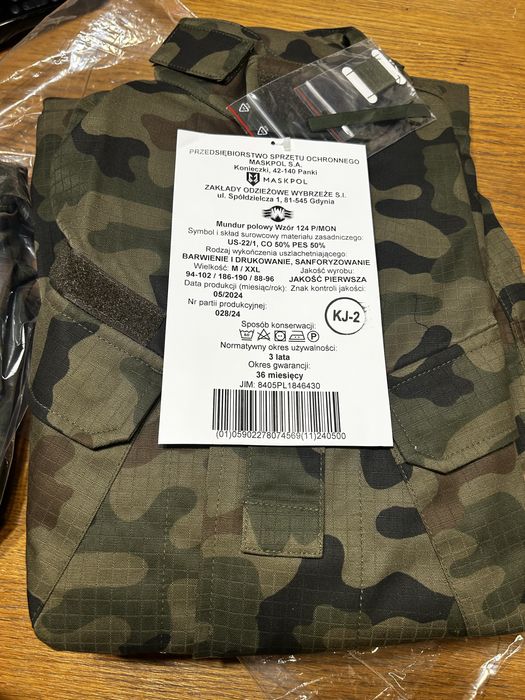 Mundur polowy wzór 124 P/MON