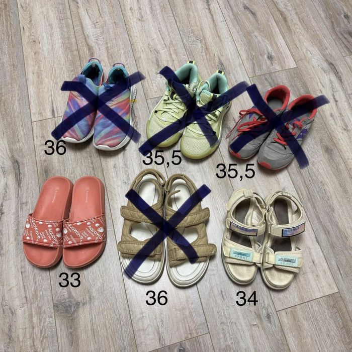 Взуття на дівчинку віддам безкоштовно