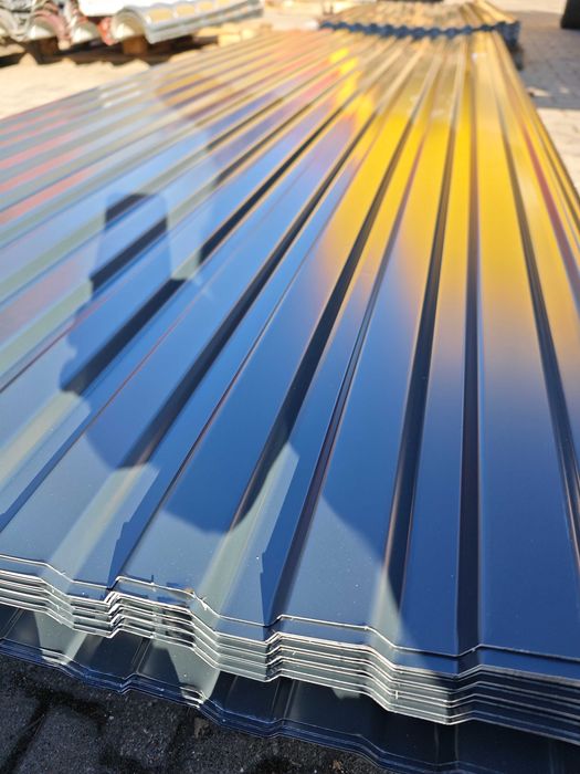 Blacha trapez T14 - 25 zł/mkw - grafit od ręki - możliwa dostawa