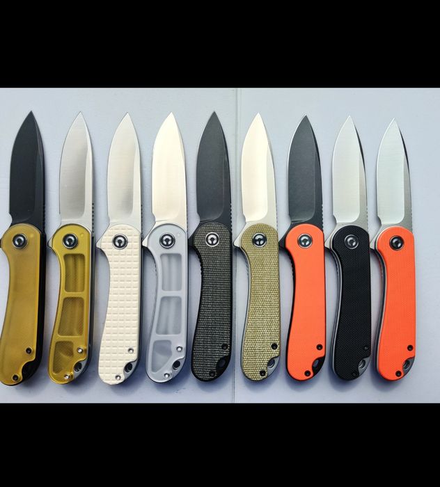 CIVIVI Elementum. G10, mikarta, Ultem.