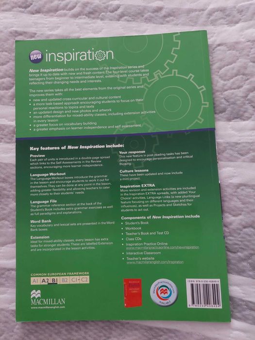 New Inspiration 3; Student's Book e Workbook