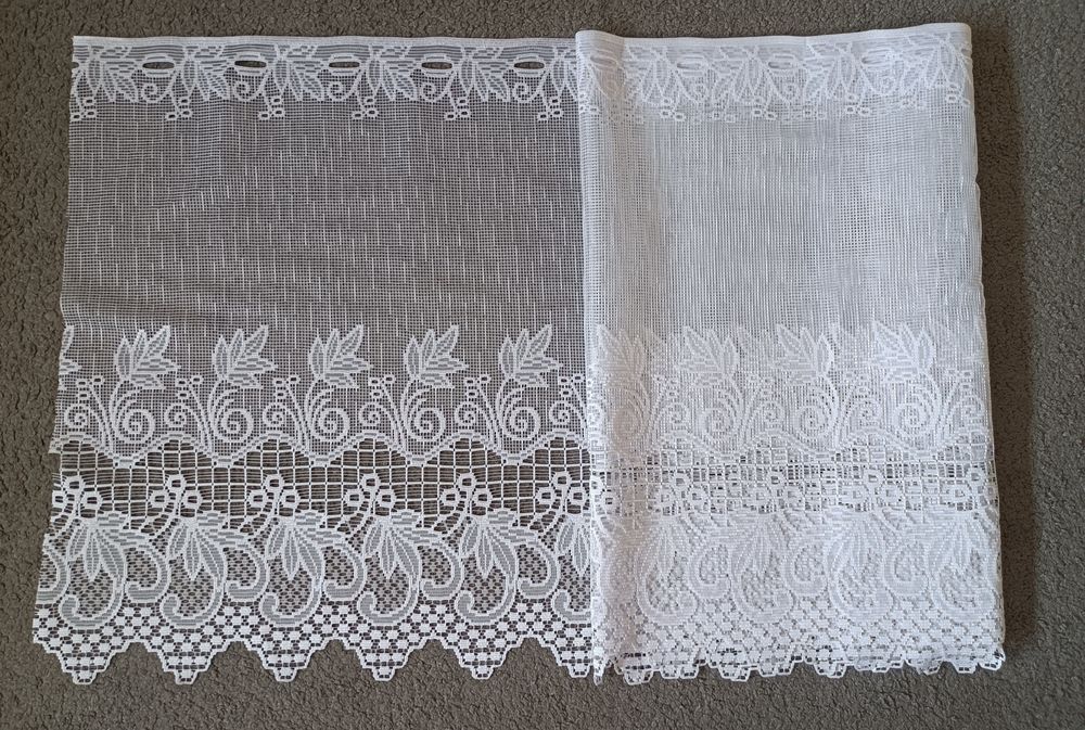 Zazdrostki żakardowe komplet