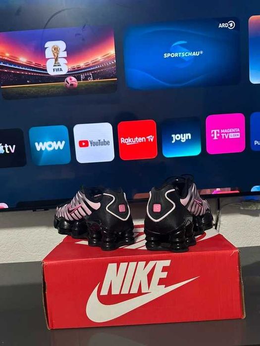 Nike Shox TL Black Playful Pink r.41