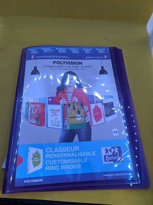 segregator pierścieniowy polyvision 4 pierścienie 20 mm sortowany