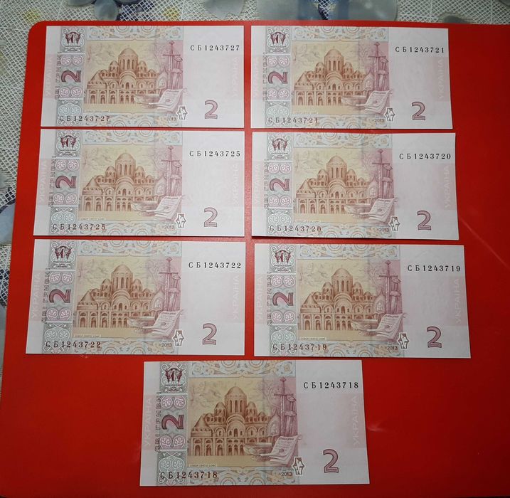 Пресс  UNC  2гривны 2013г. Соркин.