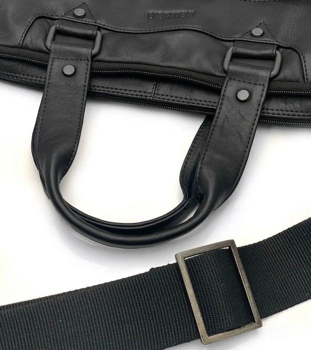 torba na laptop męska skórzana marki bellugio