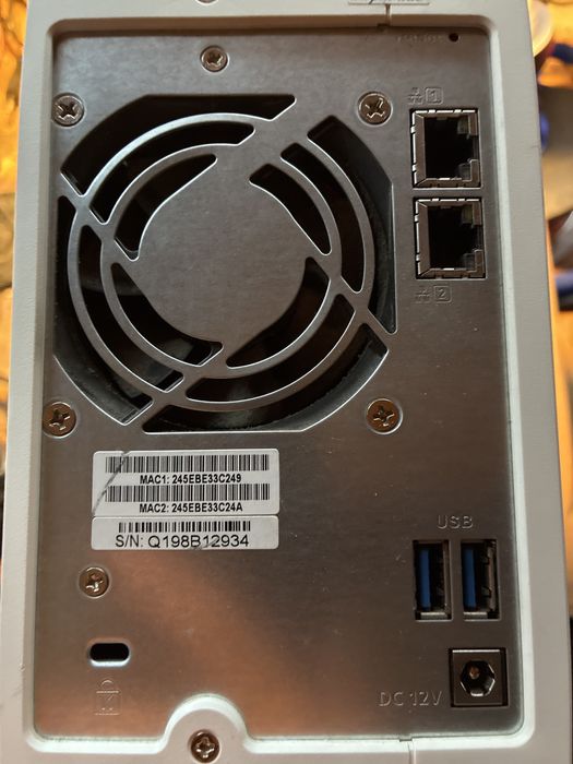 Qnap TS-231P w pelni sprawny