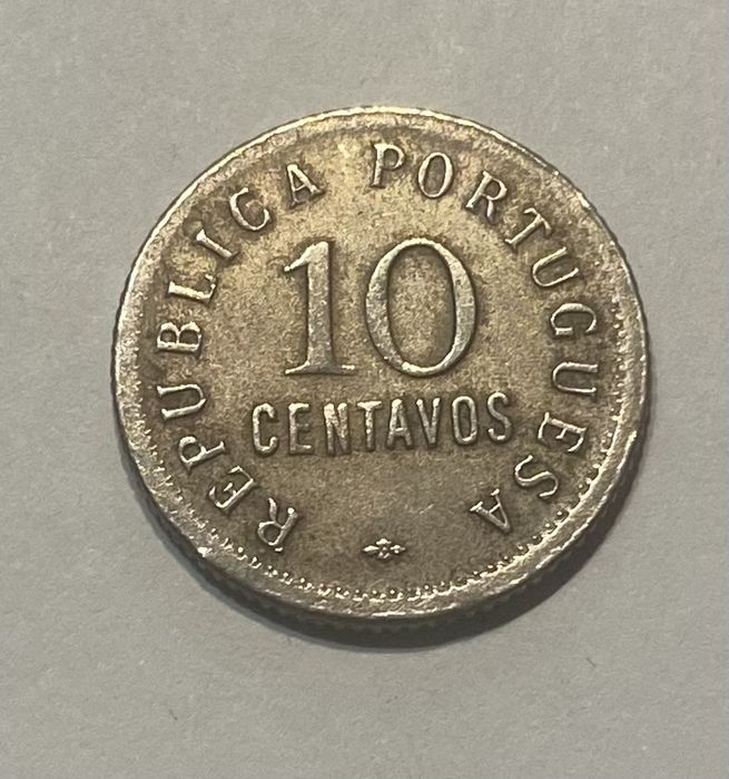 Moeda ANGOLA 10 Centavos 1922