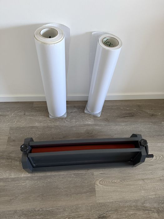 Laminadora a frio 65cm nova e rolos