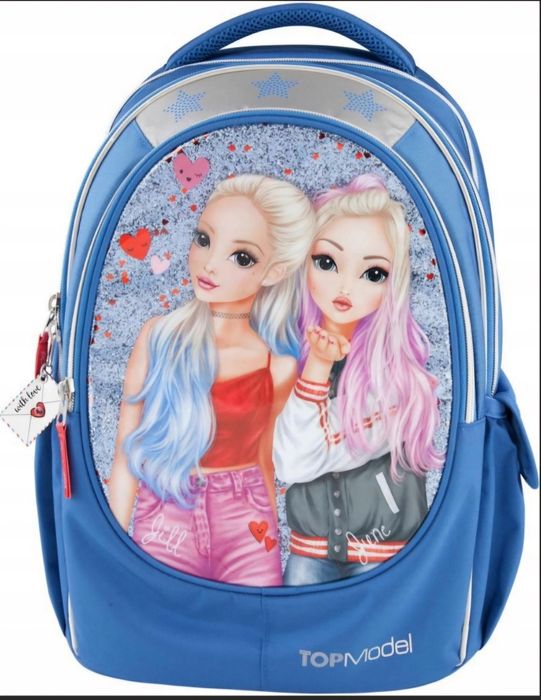 Plecak szkolny wielokomorowy Depesche Top Model 20 L kolorowy glamour