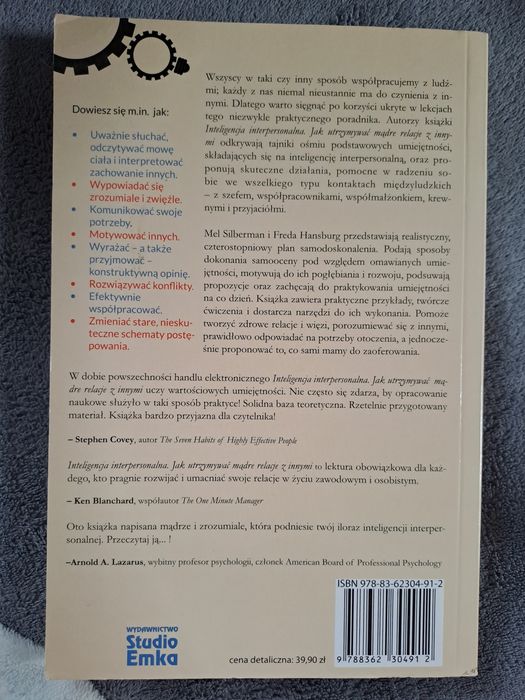 Inteligencja interpersonalna Mel Silberman
