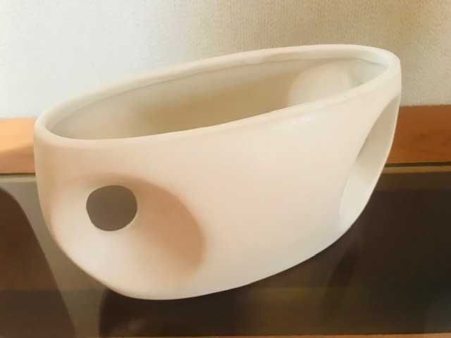 Peça de decoração em cerâmica