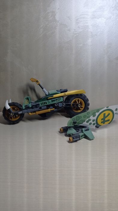 Лего 71745 LEGO Мотоцикл Ллойда для джунглів, Ніндзяго.