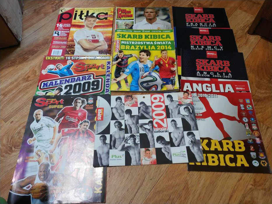 Czasopisma gazety Bravo sport Just Kick it! niezbędnik fifa karty euro