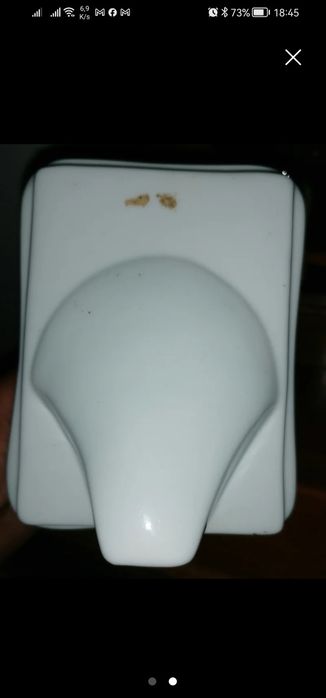 2 molduras de porcelana