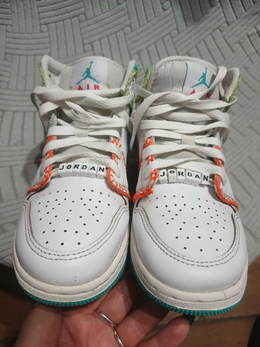 Nike Air Jordan 1 Mid SE GS "Multi-Knit"