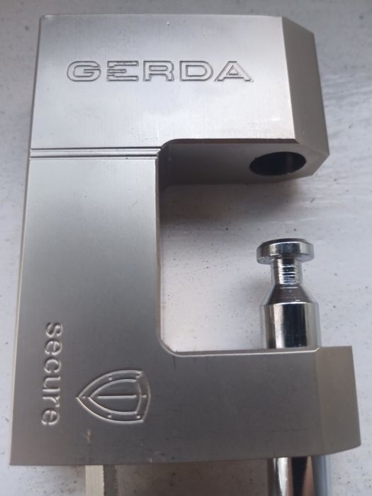 Kłódka GERDA SECURE 80 mm trzpieniowa wzmocniona