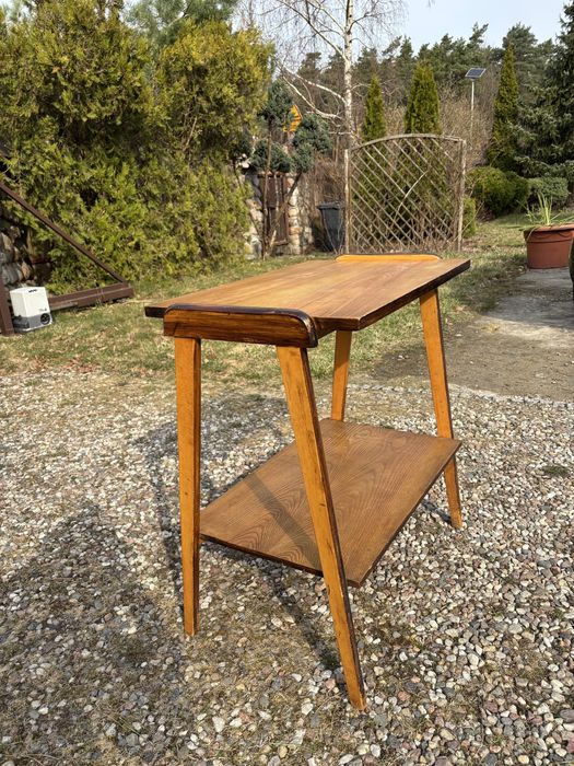 Stolik RTV Koronowo pod telewizor prl pomocnik szafka