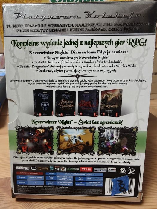 Neverwinter Nights Diamentowa Edycja PC Platynowa Kolekcja PL