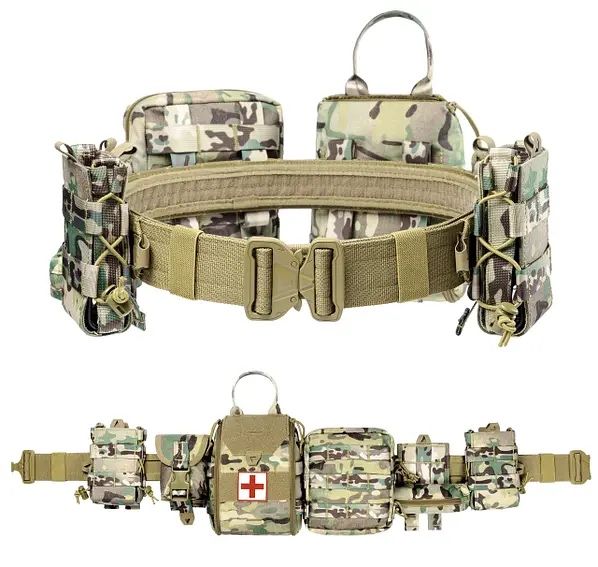 Розвантажувальний РПС пояс з підсумками Yakeda Multicam Мультикам