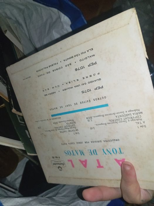 Pequenos discos antigos quim barreiros e outros