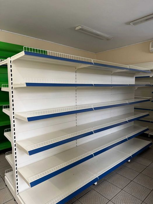 Wyposażenie sklepu - gondola,ragały, lady - cena do negocjacji