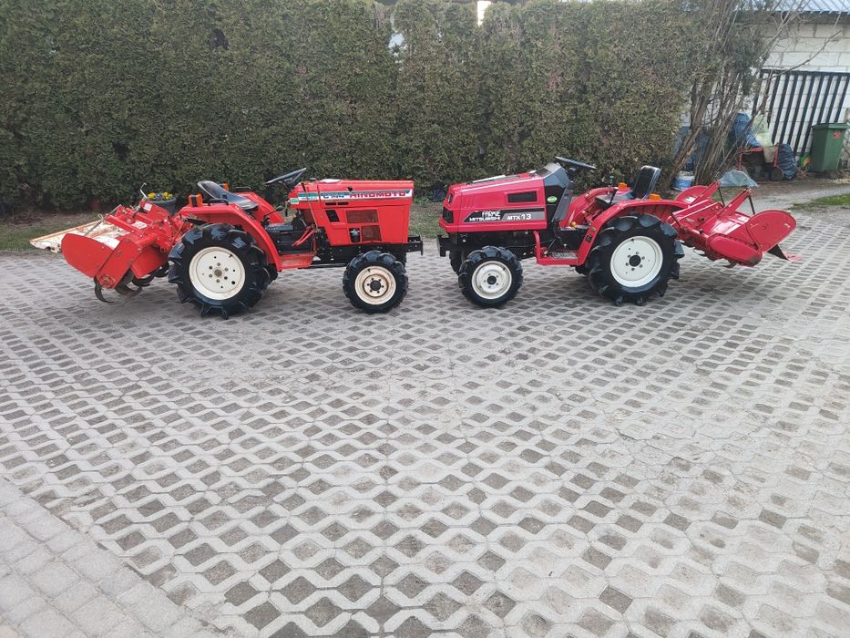 Mitsubishi mtx 13 +glebogryzarka mini trakorek cisgniczek t