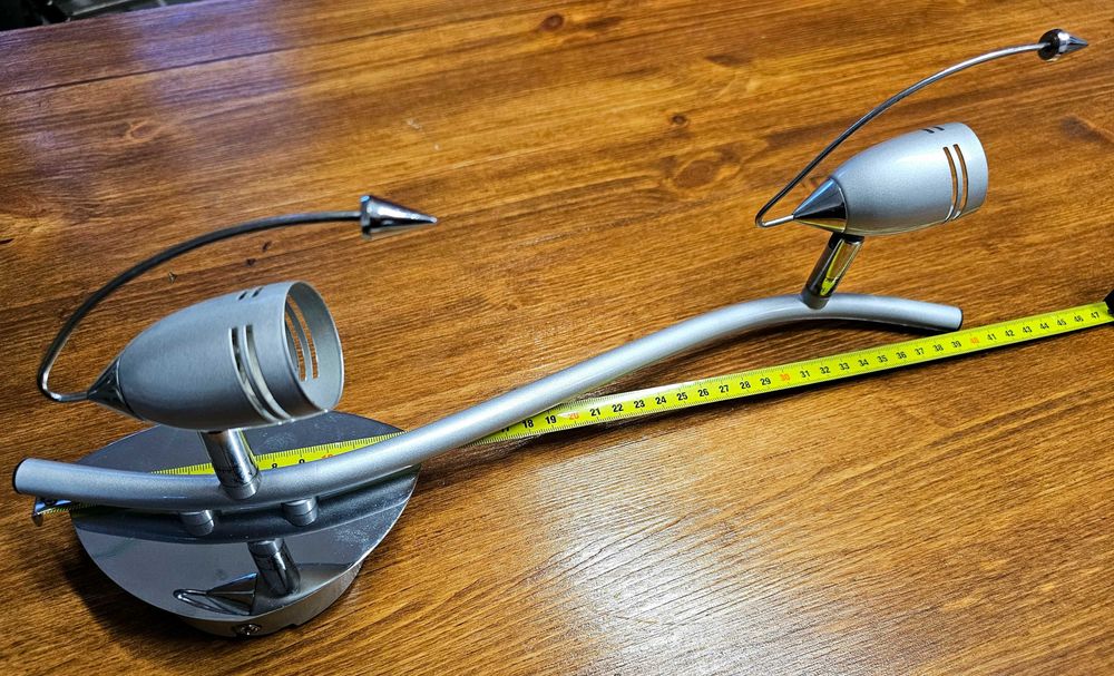 Lampa (kinkiet podwójny) SUFIT / ŚCIANA jak nowy