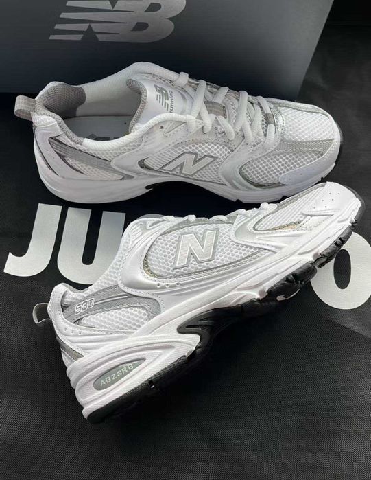 New Balance 530 White Silver Metallic R.42.5