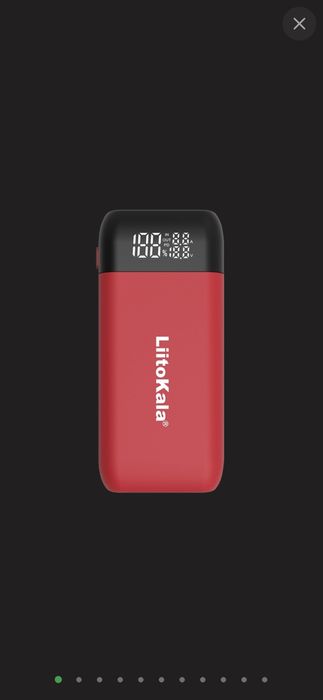 Повербанк-корпус/зарядка Liitokala Lii-MP2 Red