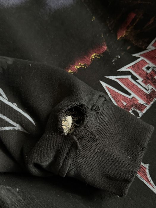 Худі Balenciaga paris distressed hoodie баленсіага кофта оверсайз boxy