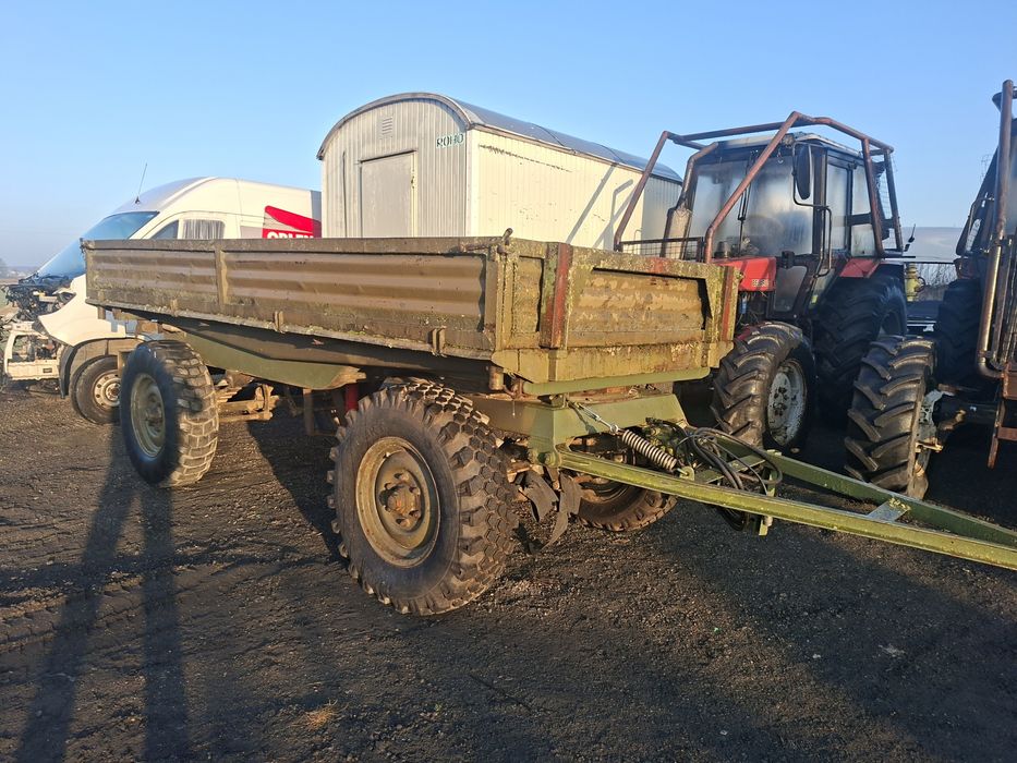 Przyczepa wywrotka 6 ton 3 stronny kiper mocna