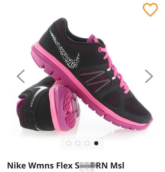 Nike flex run buty damskie sportowe, adidasy 37, 5