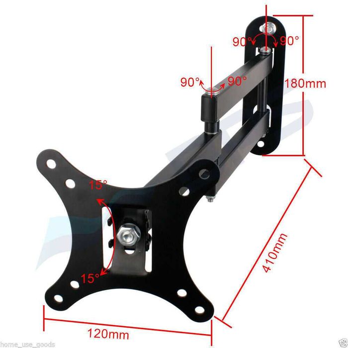 13-27" Кронштейн для тв V-Star TV-301 Кронштейн кріплення для монітора
