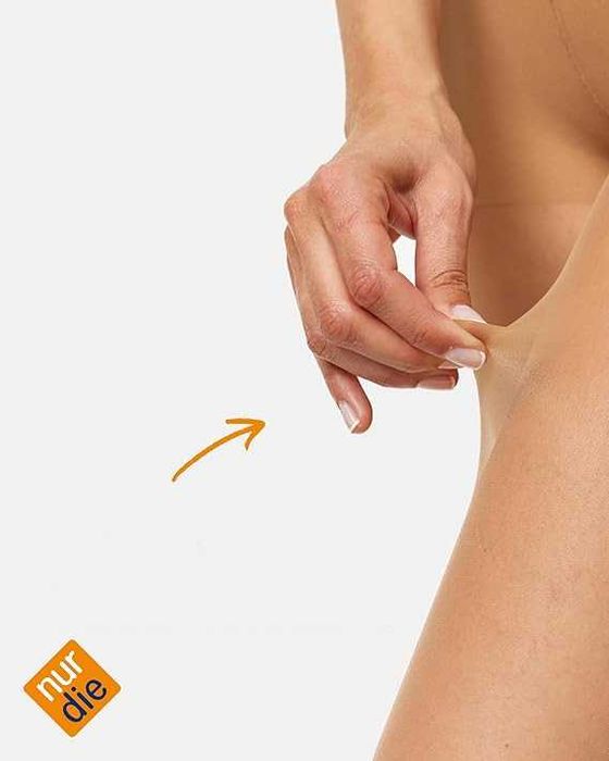 Damskie Rajstopy NUR DIE Transparent 20 DEN Amber 40-44 M