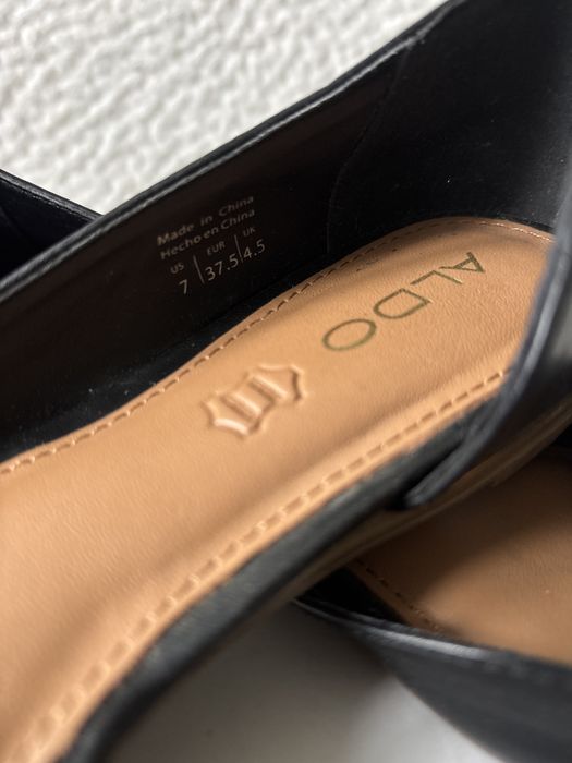 Baleriny czółenka Aldo Skóra model DEALIA