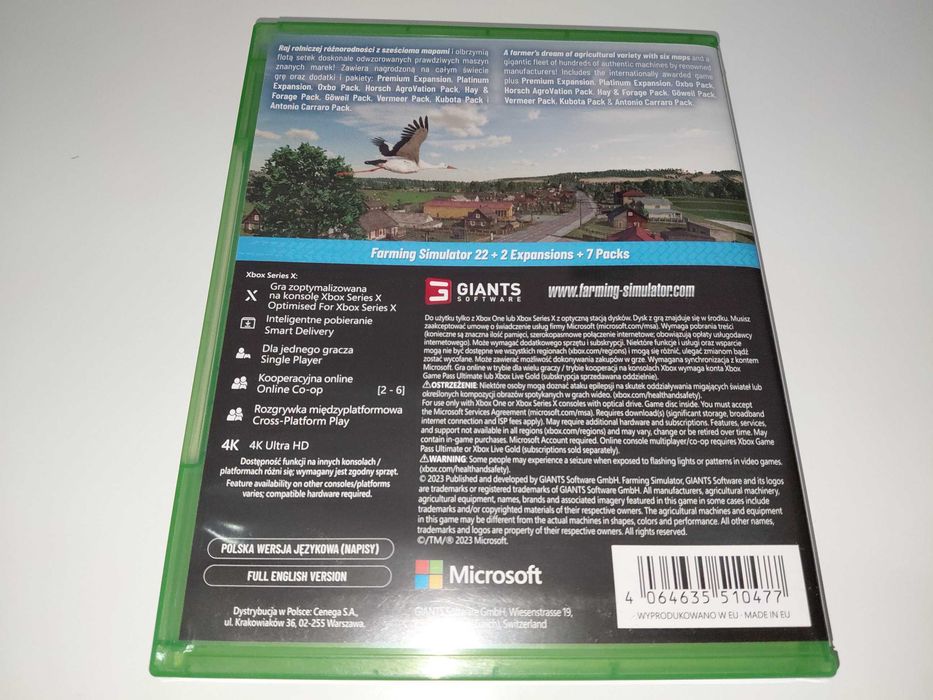 xbox one FARMING SIMULATOR 22 premium EDITION PL po polsku , siejesz,