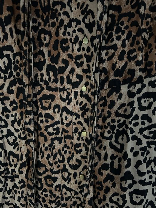 Sukienka maxi w panterkę roz L Reserved