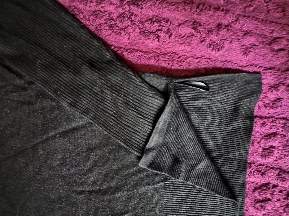 Golf damski/męski czarny XL
