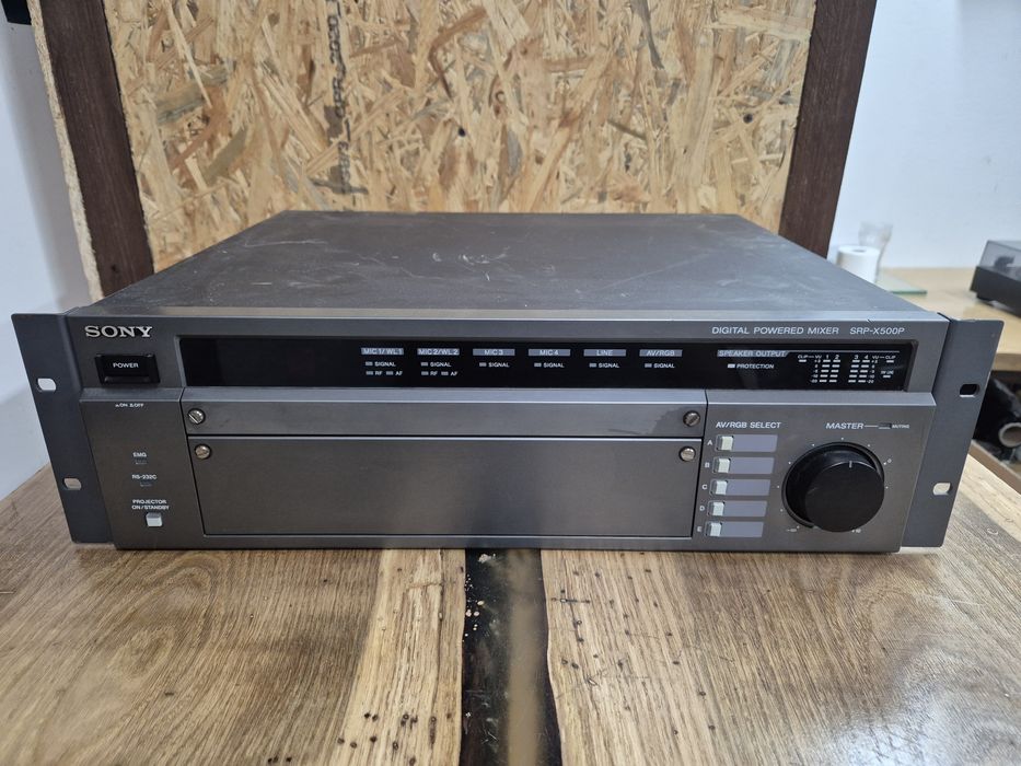 Sony SRP-X500P wielofunkcyjny cyfrowy powermikser wzmacniacz