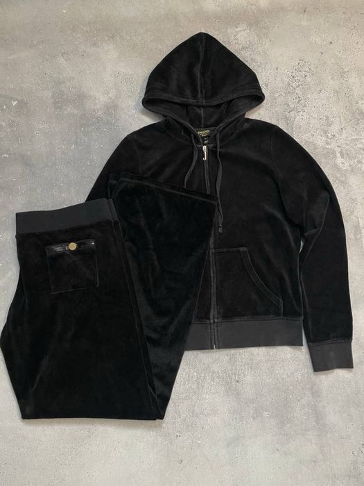 Велюровий Жіночий Костюм Juicy Couture Чорний Вінтажний Оригінал