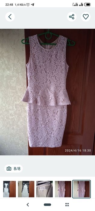 Сукня вечірня чирвона