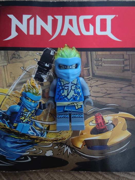 LEGO ninjago njo0748 Jay – Rdzeń Spinjitzu + instrukcja z zestawu 70690