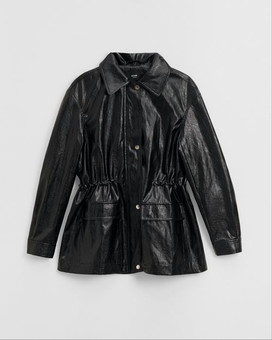 Жіноча шкіряна куртка house чорного кольору розмір L