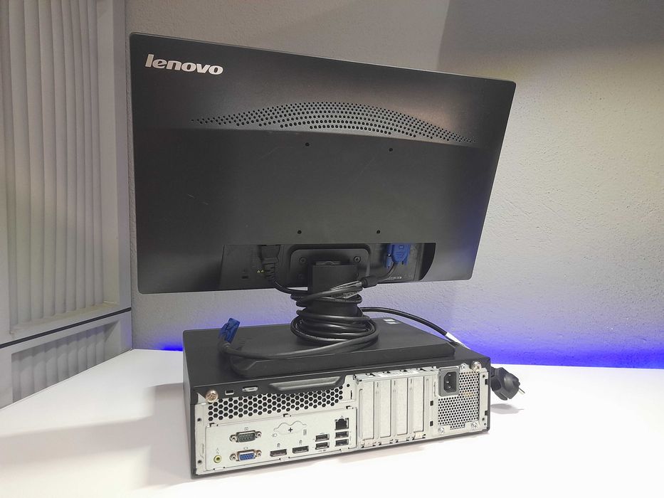 PC y Monitor Core i3 9100/SSD 256 GB Ram 8GB