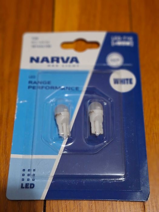181454100 Світло white w2,1×9,5d 12v led t10 w5w narva