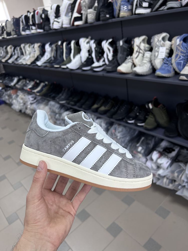 Женские кроссовки adidas cumpus адідас кампус кеди жіночі замша: 2 100 ...