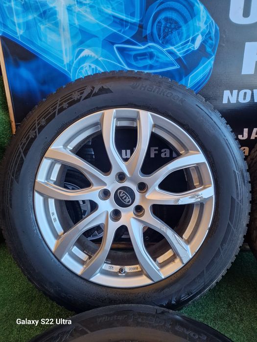 Koła zimowe 18 5×114.3 Kia Sorento Hyundai Santa Fe Orginał czujniki